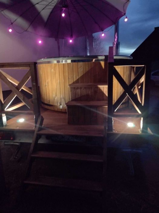 Wynajem Mobilna-Balia Spa Jacuzzi Kawalerski Panieński Sylwestr