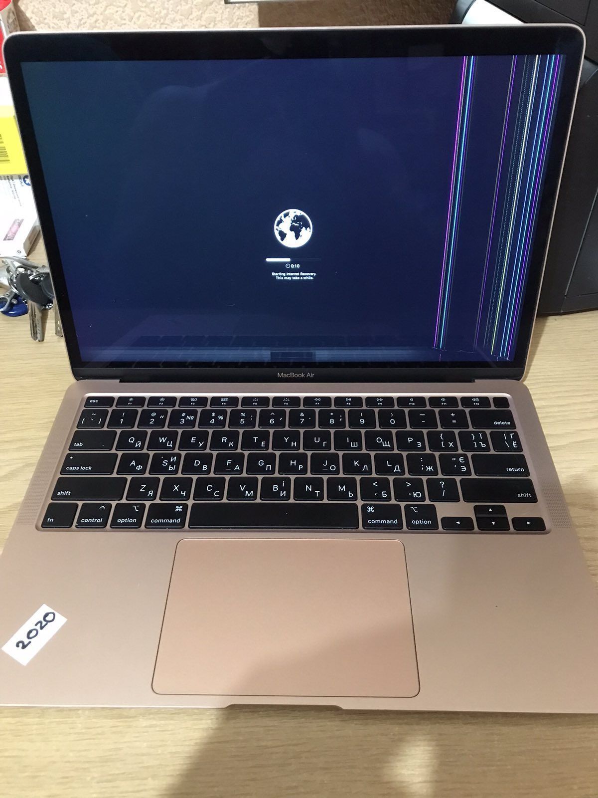 MacBook Air 13 2020 A2179 ( по запчастям ) заблокирован