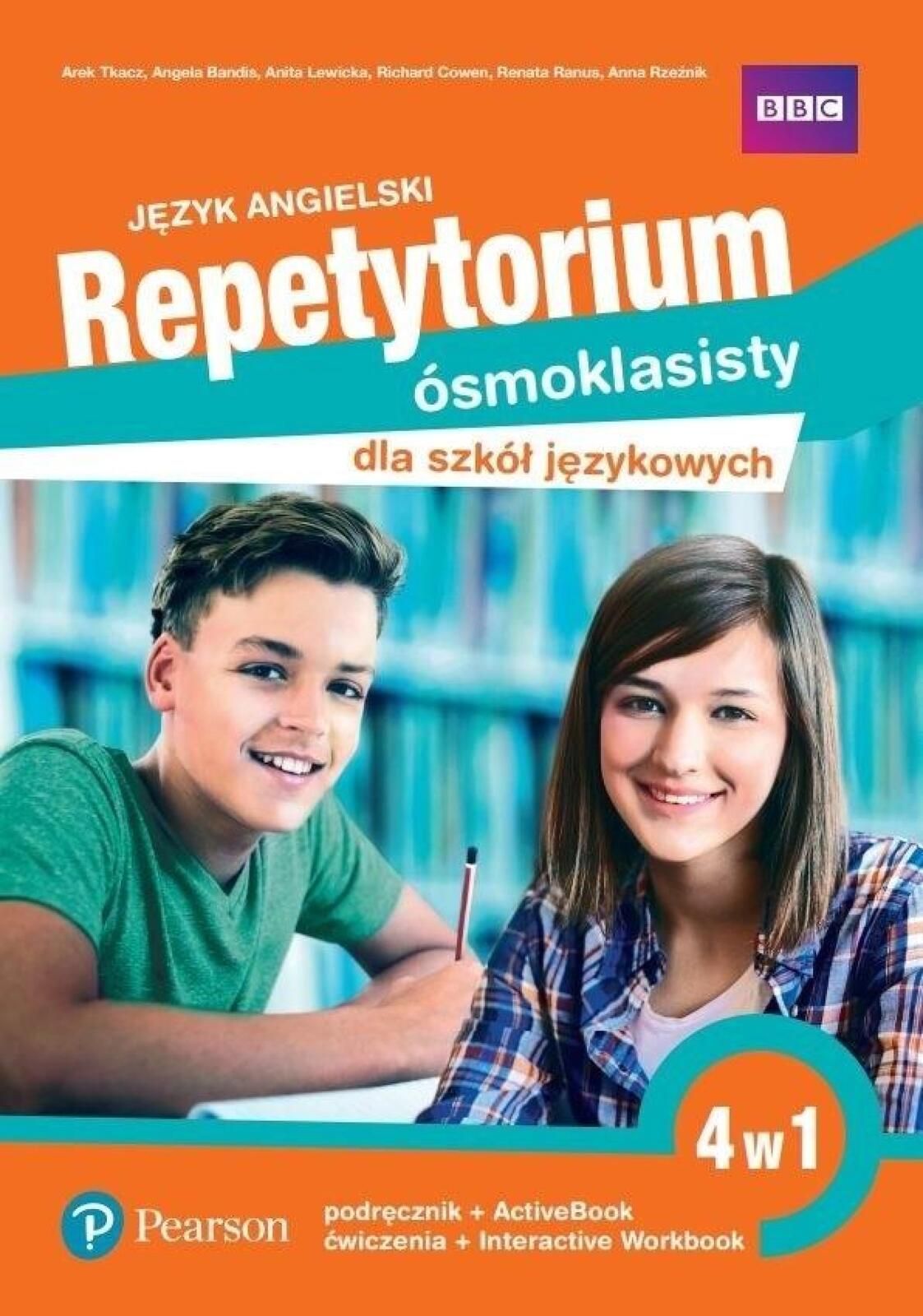 Repetytorium ósmoklasisty dla język. 4w1 podr.+ćw. Longman Pearson