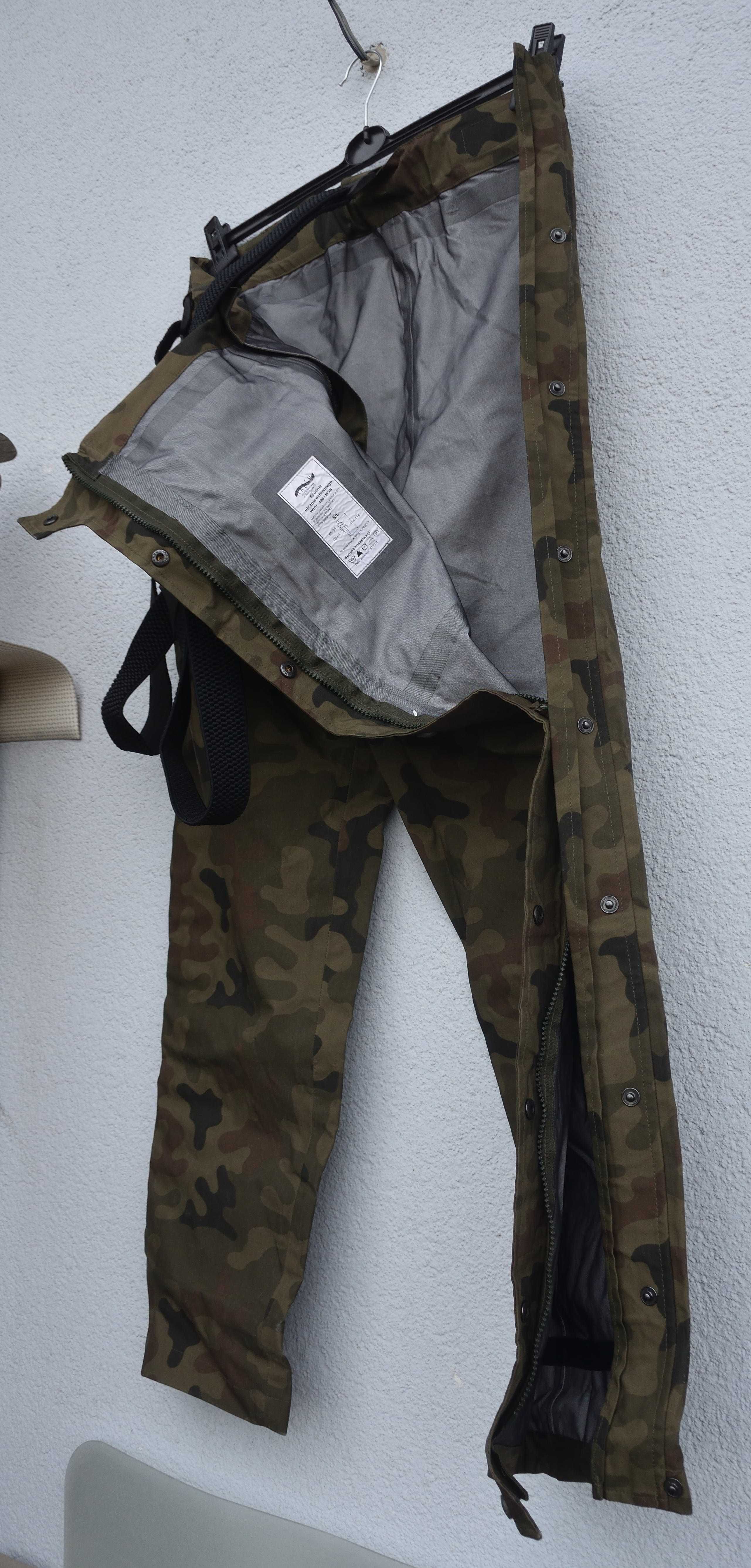 Spodnie wojskowe membrana "goretex" - MON wzór 128, NOWE, 174-178 S/L