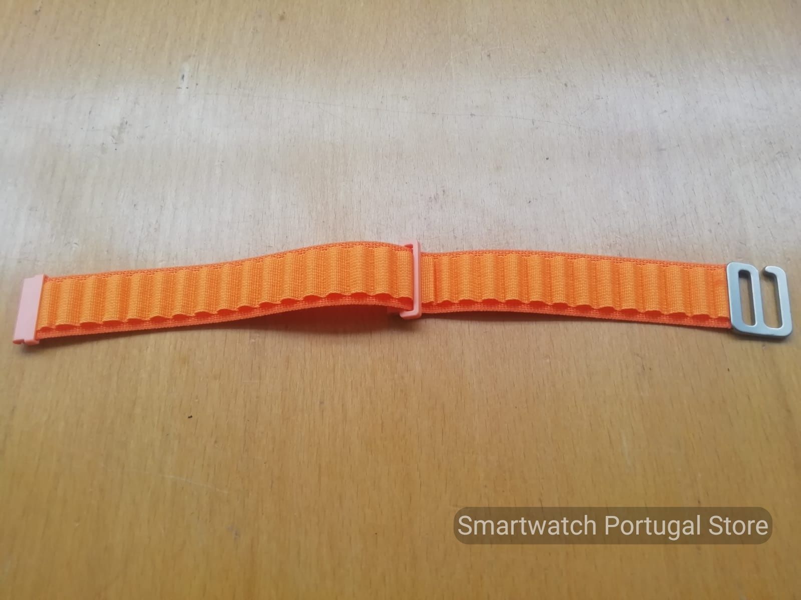 Bracelete 22mm em Nylon Alpine : Laranja