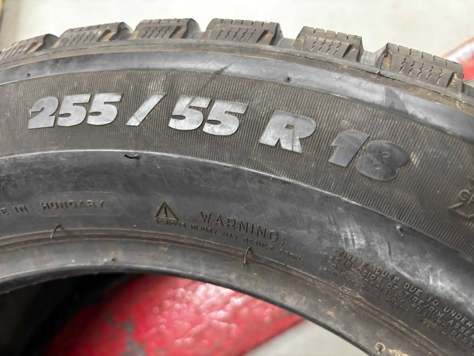 255-55-R18 MICHELIN ALPIN комплект 4штуки зимней резины GERMANY 2022