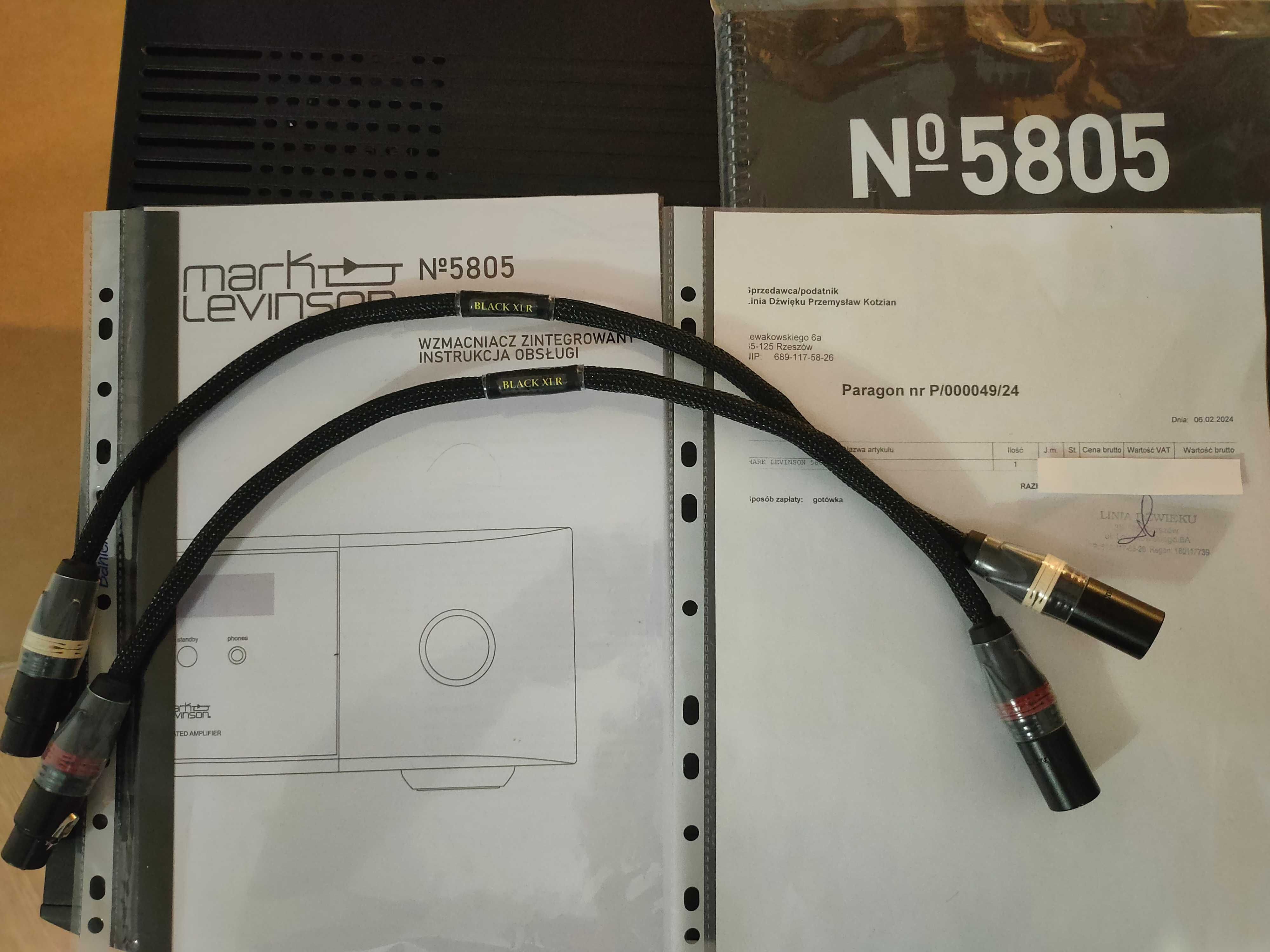 Sprzedam wzmacniacz Mark Levinson 5805 Hi-End
