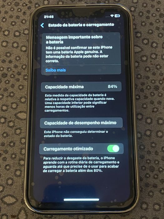 Iphone XR convertido 13 branco