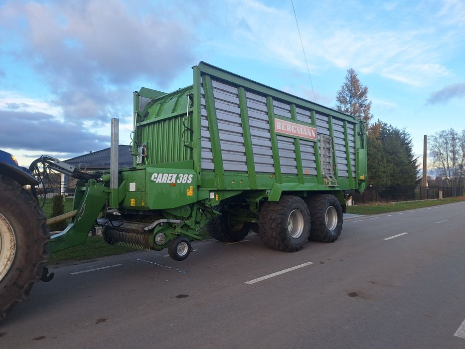 Przyczepa samozbierająca Bergmann Carex 38s Pierwszy właściciel