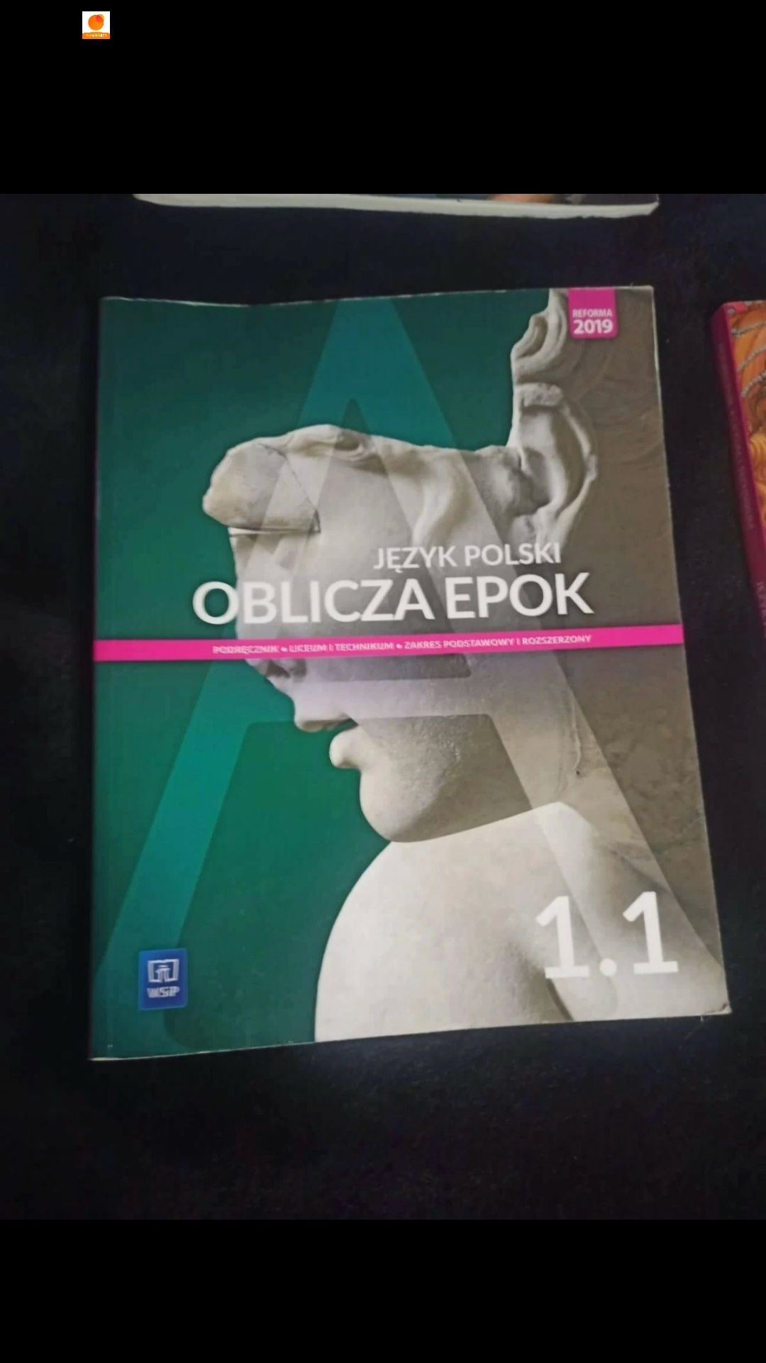 Podręczniki do języka polskiego klasa pierwsza 1.1 i 1.2 WSiP