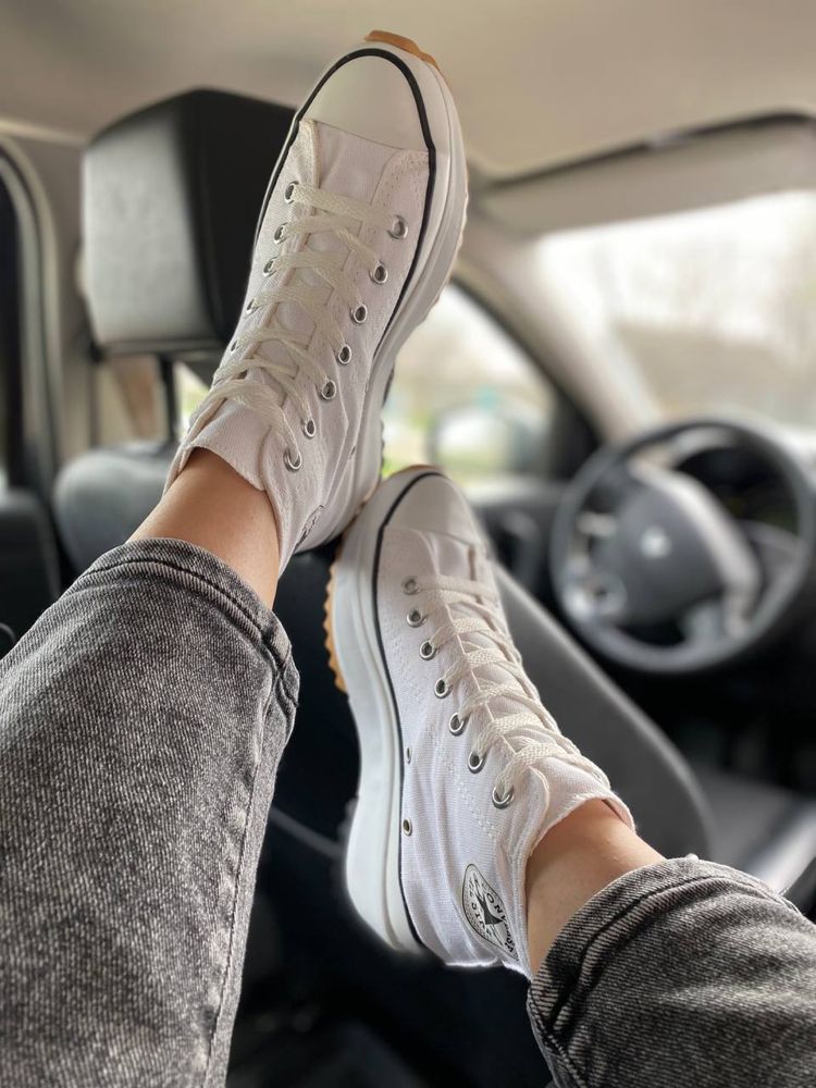 ХІТ СЕЗОНУ! Кеди Convers Run Star White 36 37 38 39 40