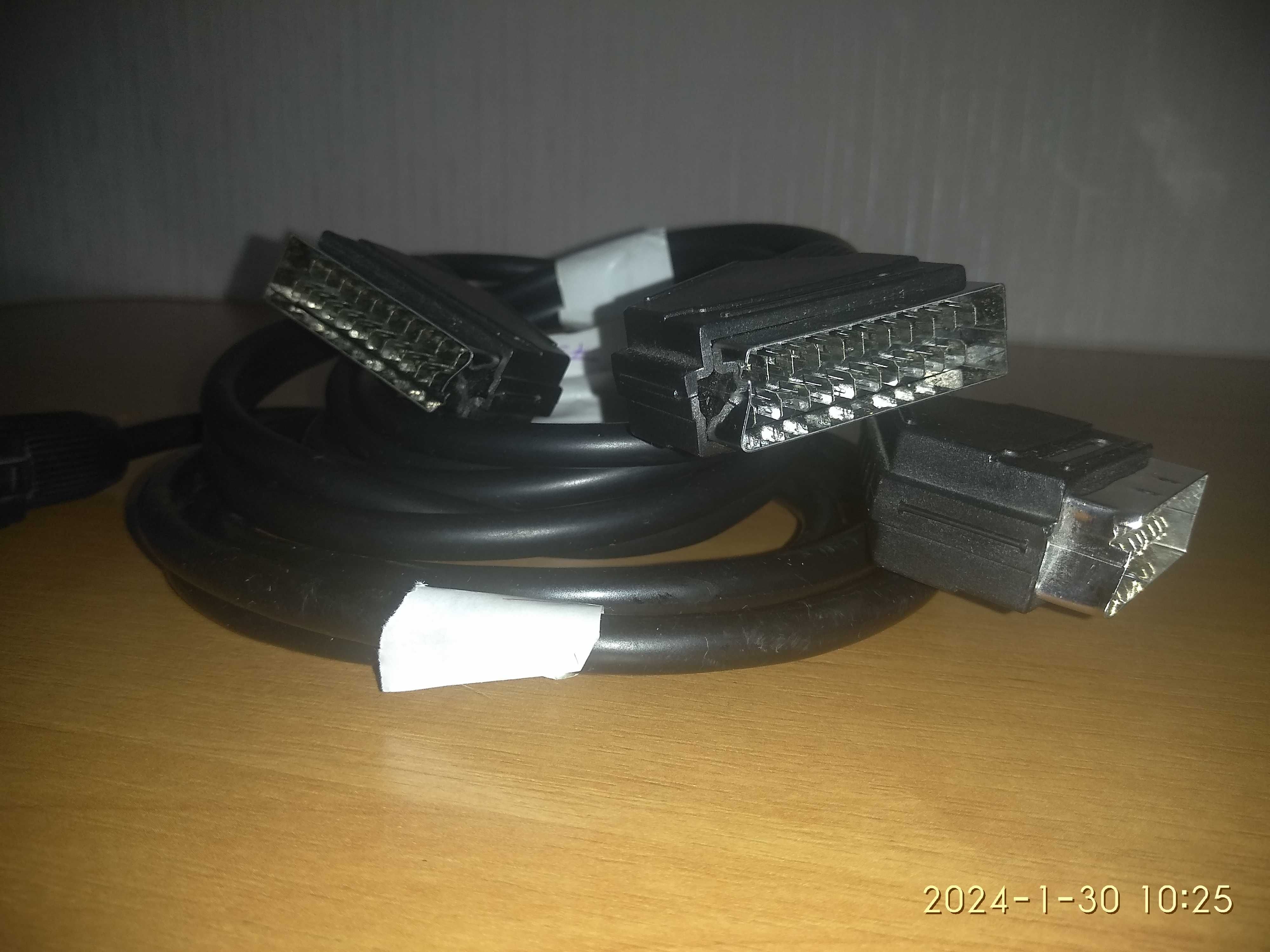 Cabel кабель Scart DVI USB