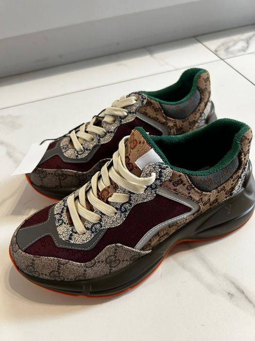 Buty Gucci – sneakersy, rozmiar 39 (pasują na 38), nowe, nieużywane