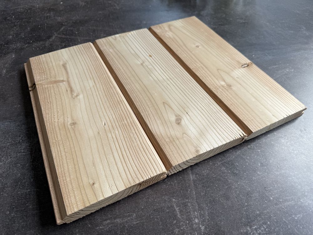 Deska Elewacyjna podbitka dachowa modrzew 125x20mm