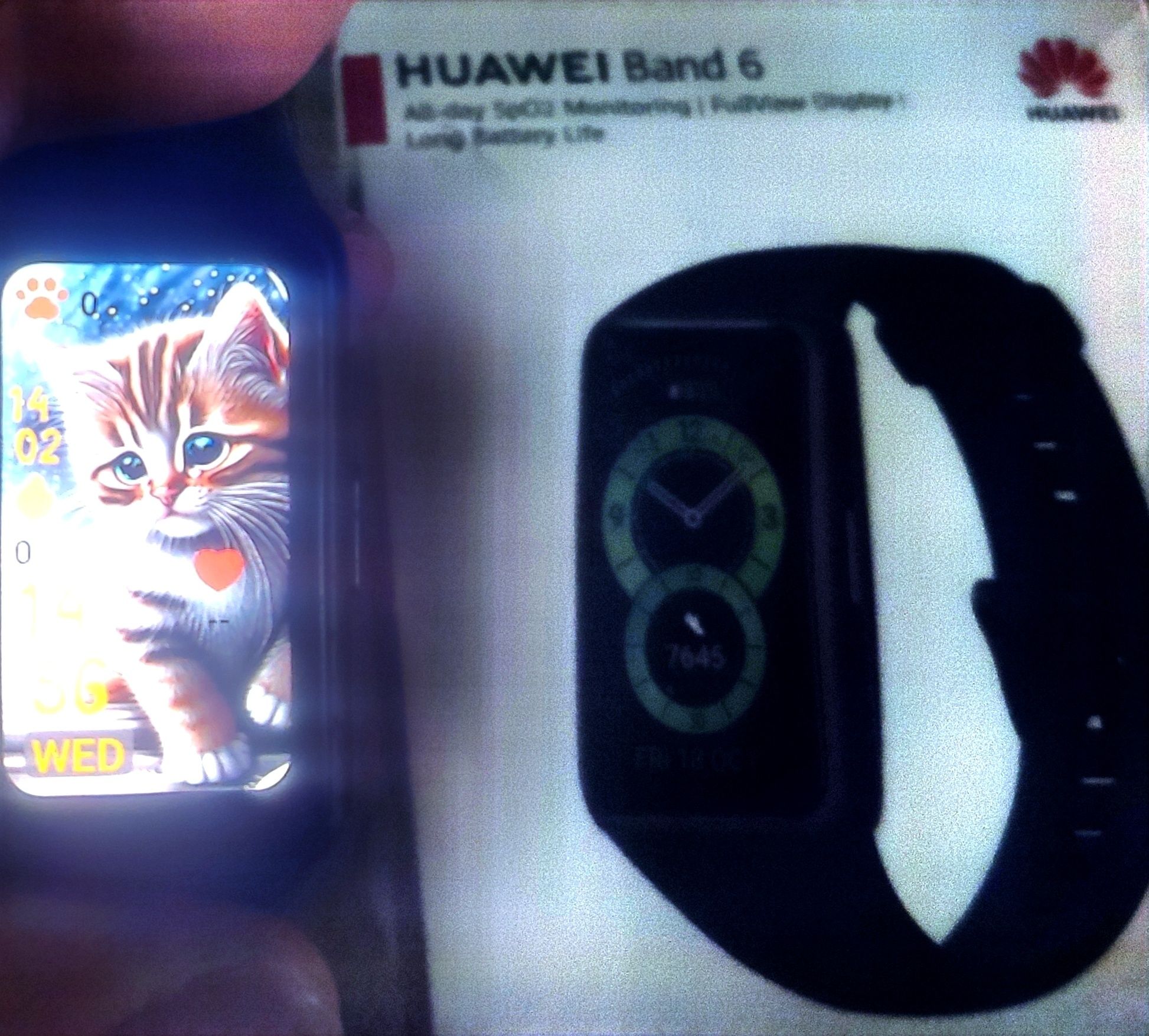 Huawei band 6(amoled display)