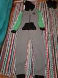 Pijama/macacão xbox tm 11/12 novo