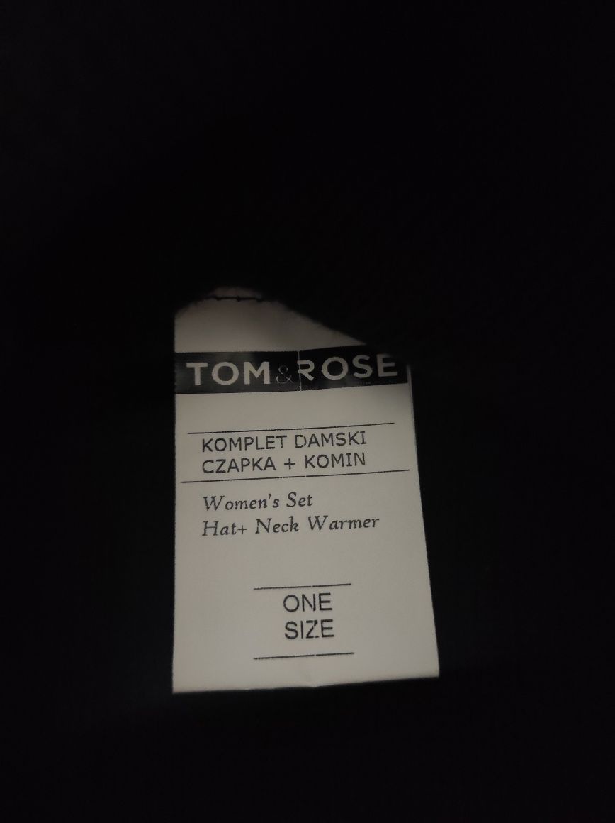 Tom&Rose czapka + komin