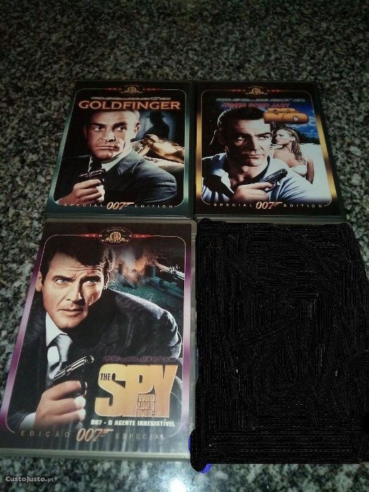 10 filmes originais 007 várias edições