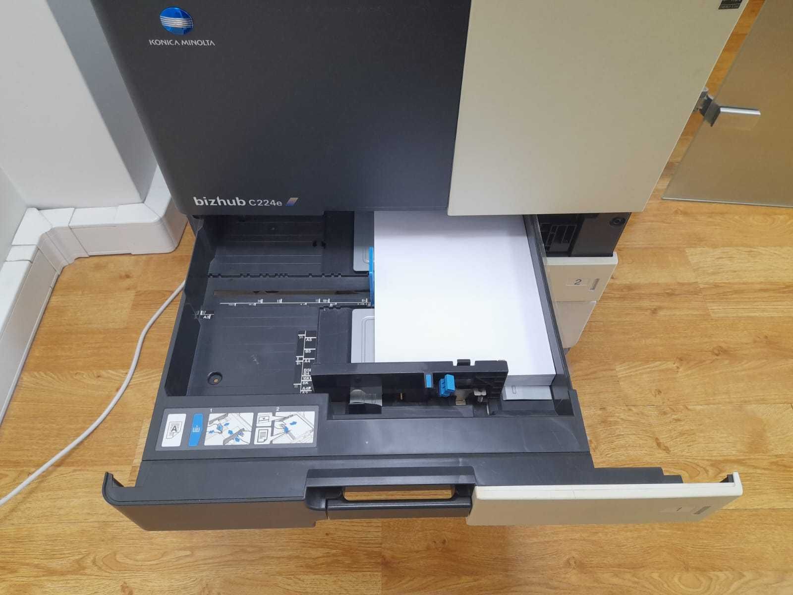 Impressora - Digitali-Fotocop Multifunções Konica Minolta Bizhub C224e