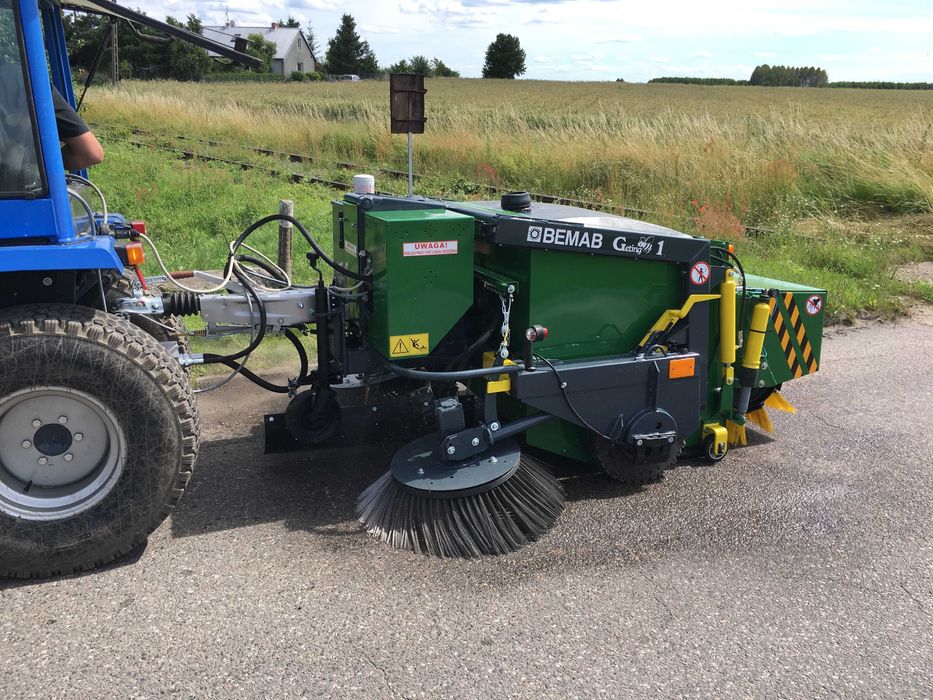 Bemab G1 zamiatarka pełen serwis Iseki Kubota Schmidt MSH