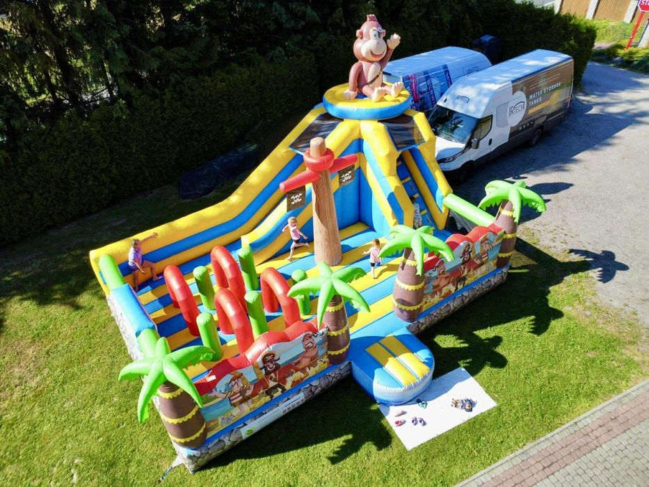 Dmuchaniec dmuchany plac zabaw pirat