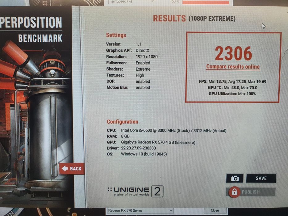 Karta graficzna Aorus Rx570 4Gb