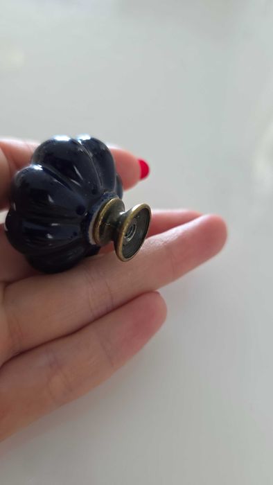 Gałki ceramiczne, uchwyty do szafek 10 szt.