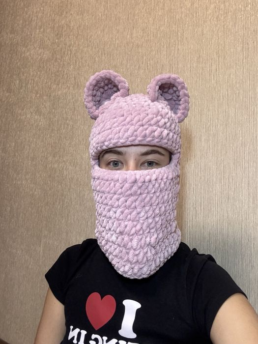 Шапка handmade вʼязана