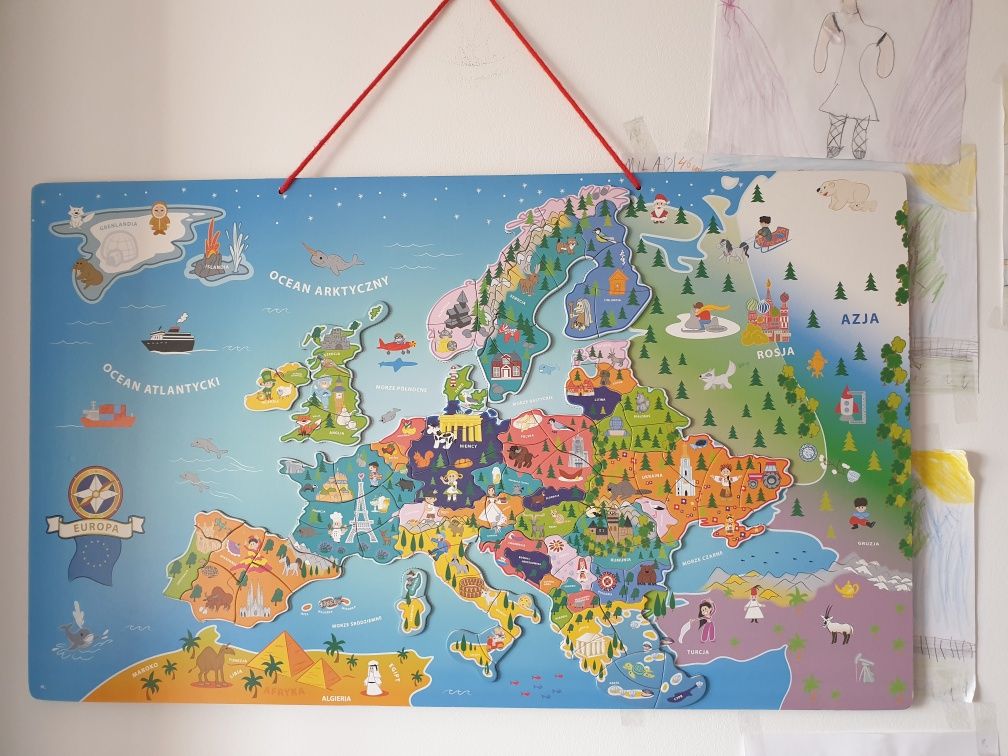 Magnetyczna mapa Europy, Play tive