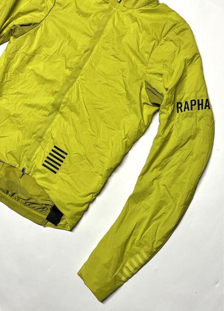 Kurtka rowerowa Rapha Pro team insulated jacket neon Męska r. S