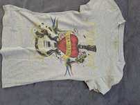 Bluzka  T-shirt koszulka  hard rock gitara