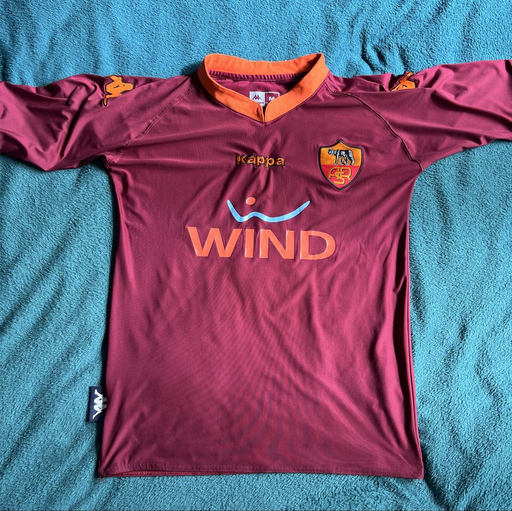 Koszulka AS Roma Kappa sezon 2007 rozmiar M