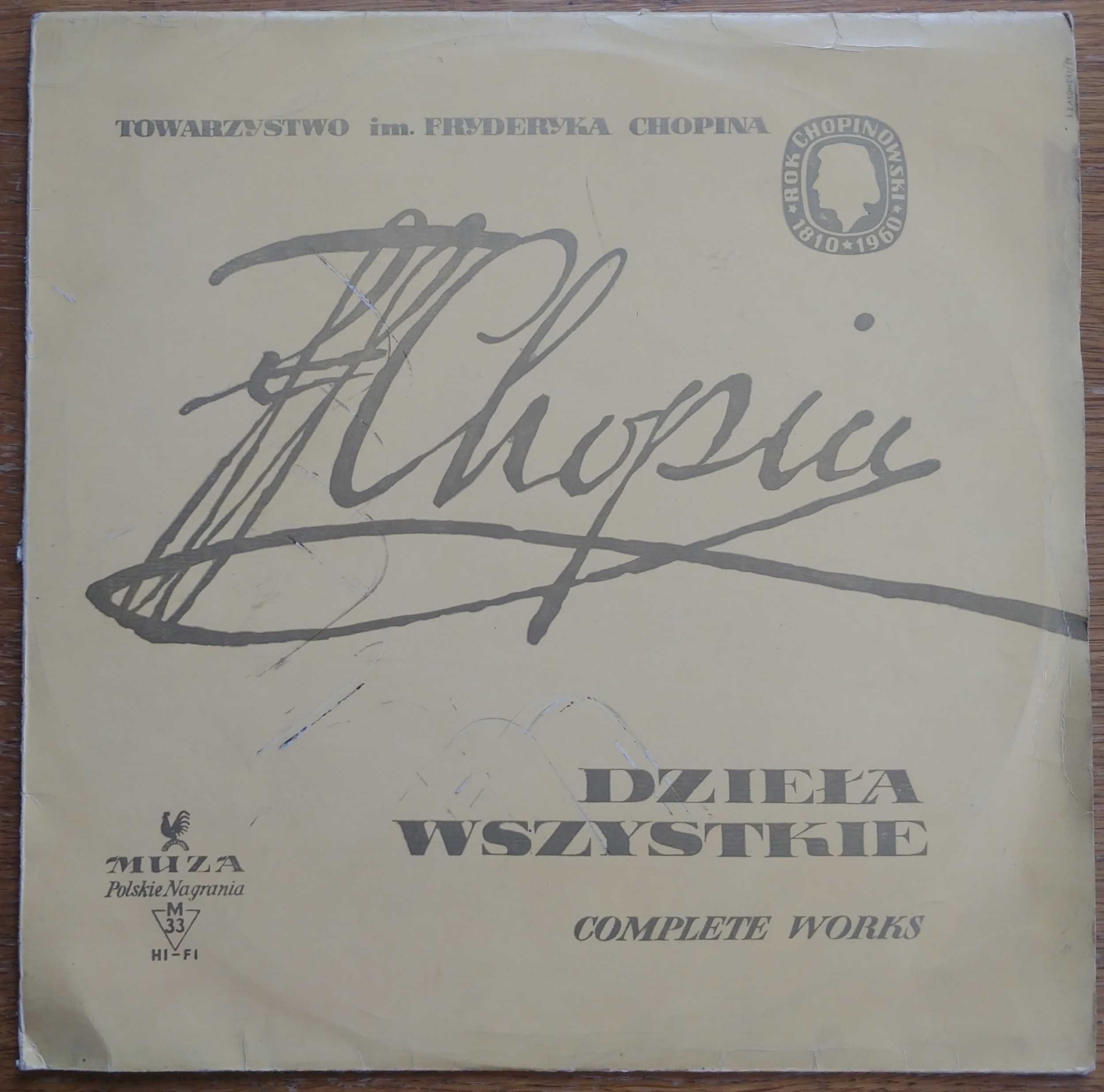 Winyl Dzieła Wszystkie - Wszystkie Mazurki Vol. III Frederic Chopin
