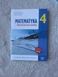 Matematyka 4 podręcznik zakres rozszerzony Pazdro