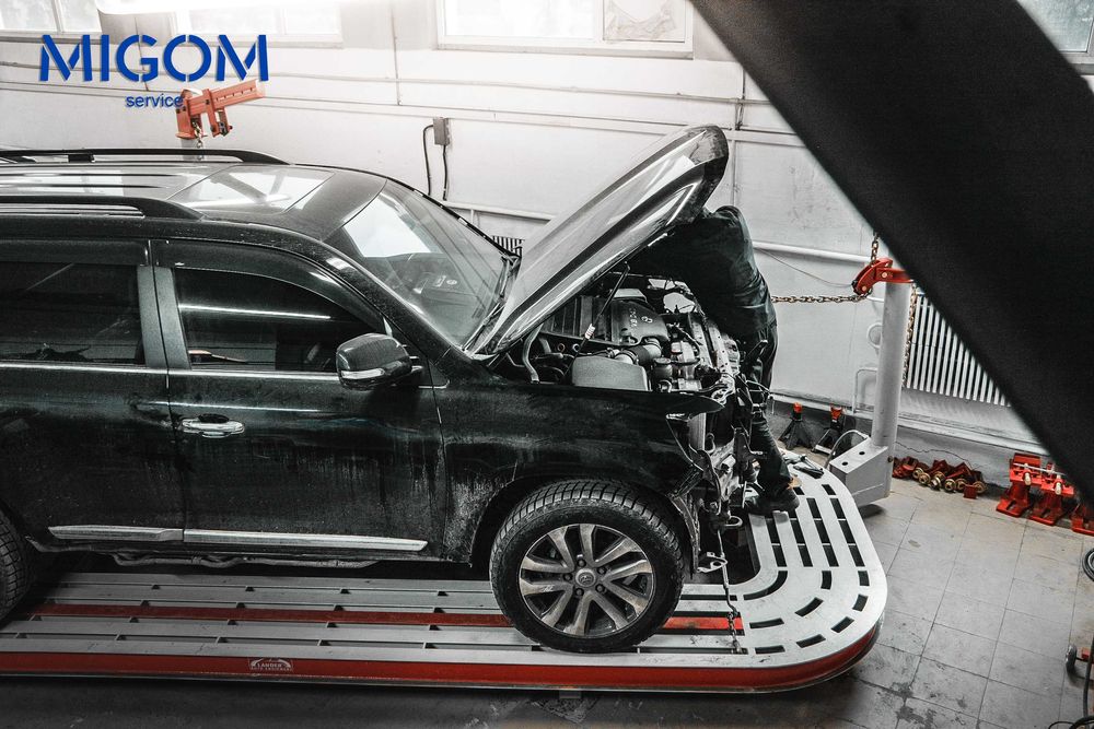 Покраска бампера