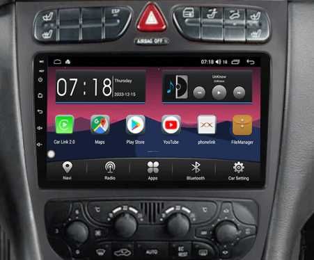 Radio Android Mercedes w203 W639 W168 Vaneo Clk W209 wifi gps