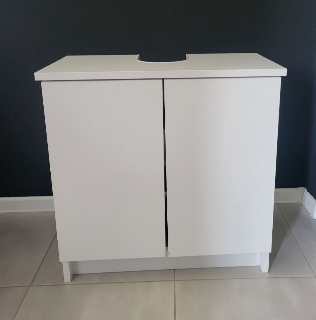 Szafka pod umywalke biala matowa 60 cm nowa