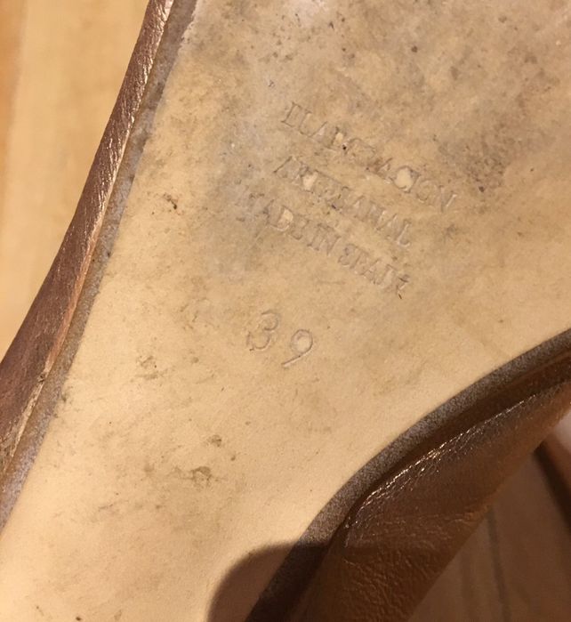 Sapatos Pedro Miralles tamanho 39