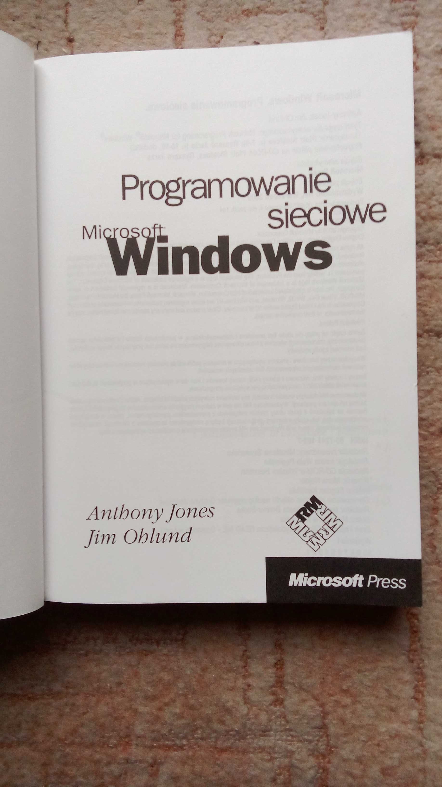 Programowanie sieciowe Microsoft Windows