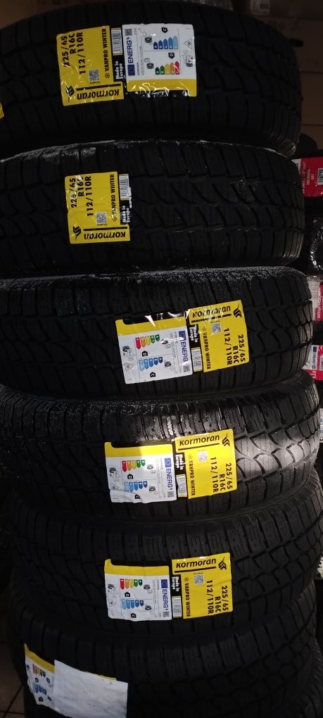 Nowe Opony Zimowe 225/65R16c Kormoran