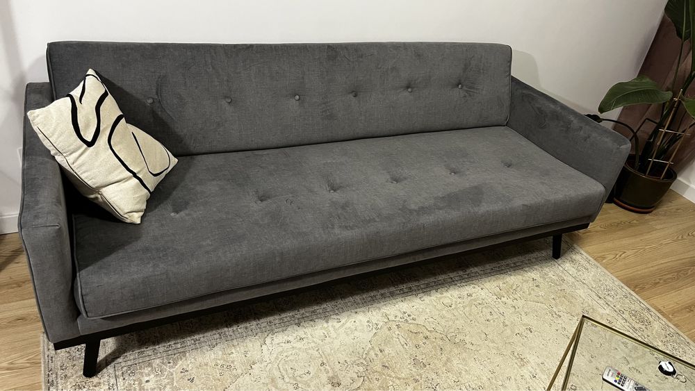 Sofa Klematisar 3-osobowa z funkcją spania Scandicsofa