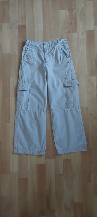 Szerokie spodnie Cargo dla dziewczynki r. 146 H&M
