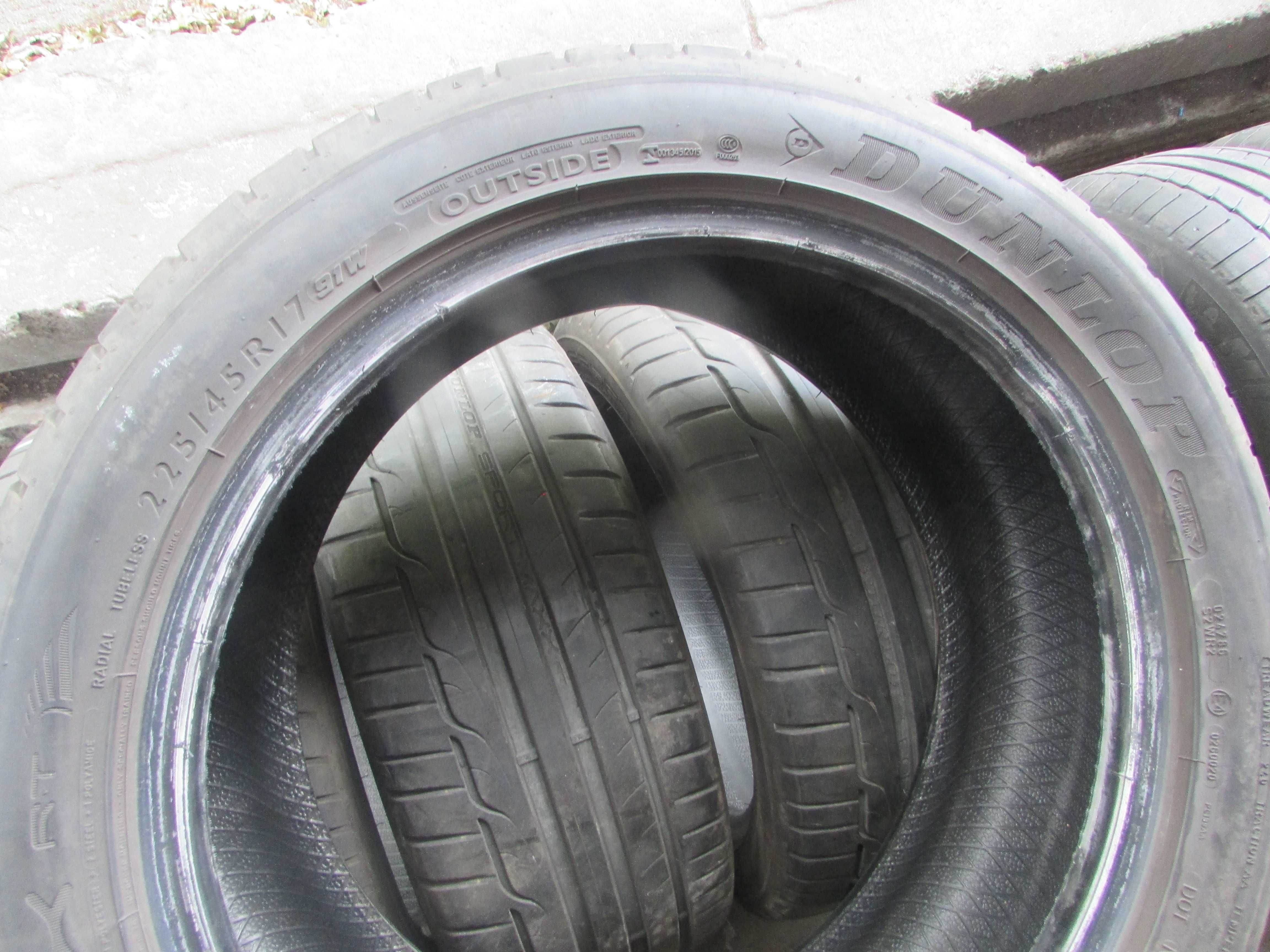 225/45/R17 шини літні Dunlop Sport Maxx RT