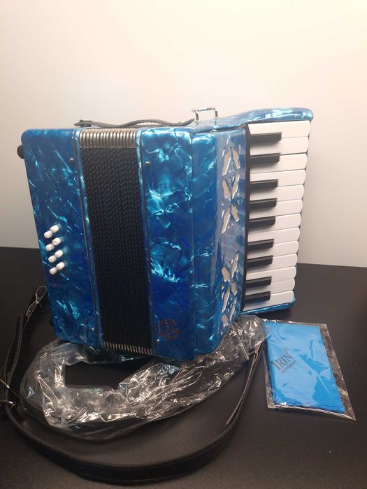 Akordeon 22 klawiszy 8 Bass dla dziecka prezent instrument
