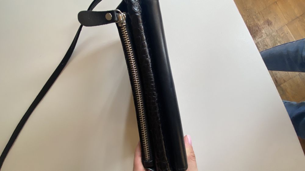 Жіночий шкіряний клатч, сумочка