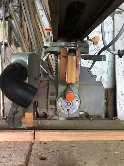 Dewalt radial arm saw mod 1600 (maquina de corte de madeira)