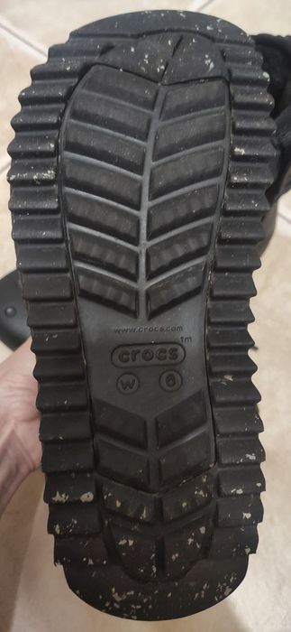 Зимові чоботи Crocs Classic Neo Puff Luxe Boot колір чорний