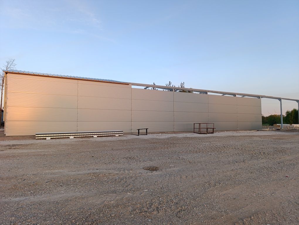 Hala stalowa 12x20 konstrukcja 10x24 moduł słup dzwigar