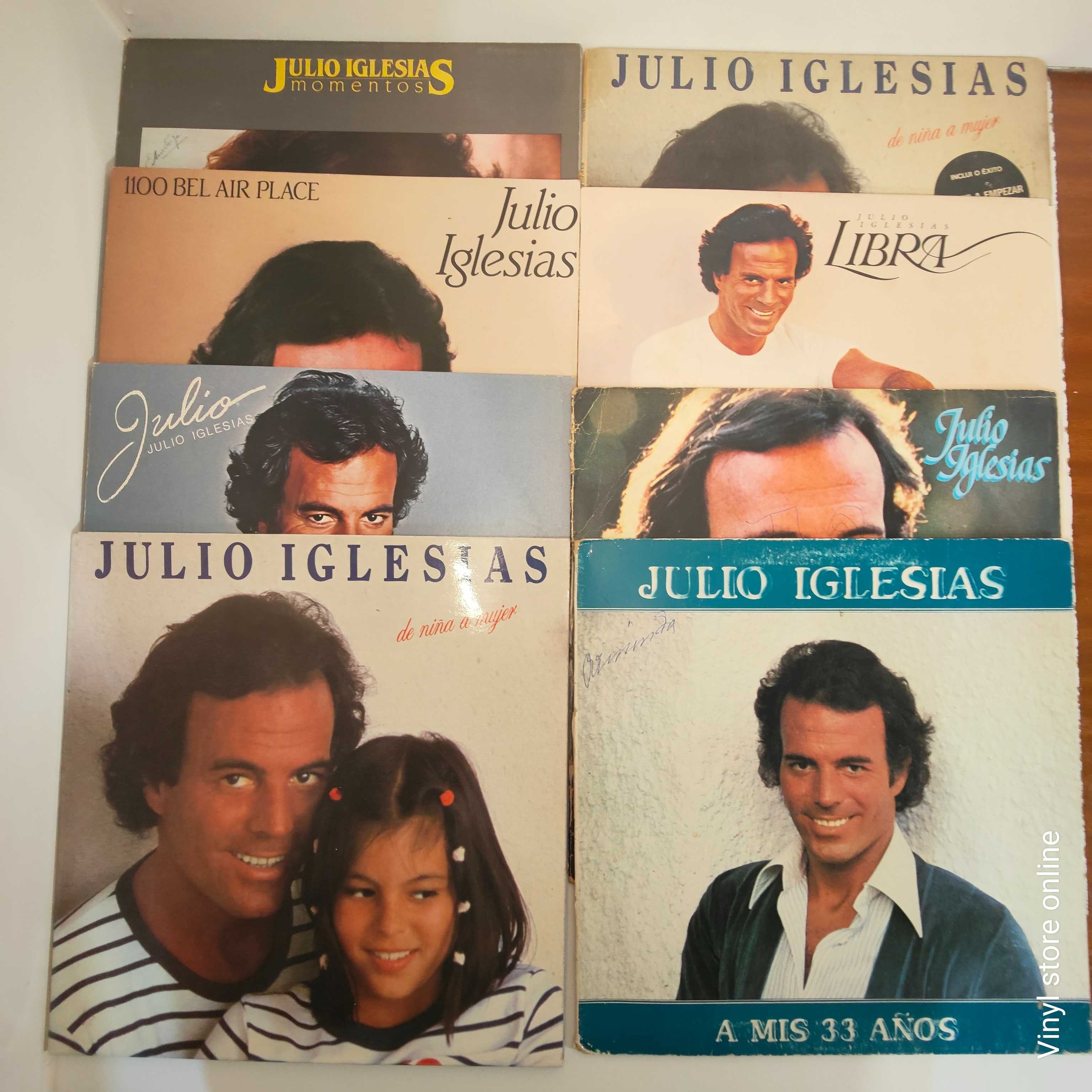 Lote LPs Julio Inglesias