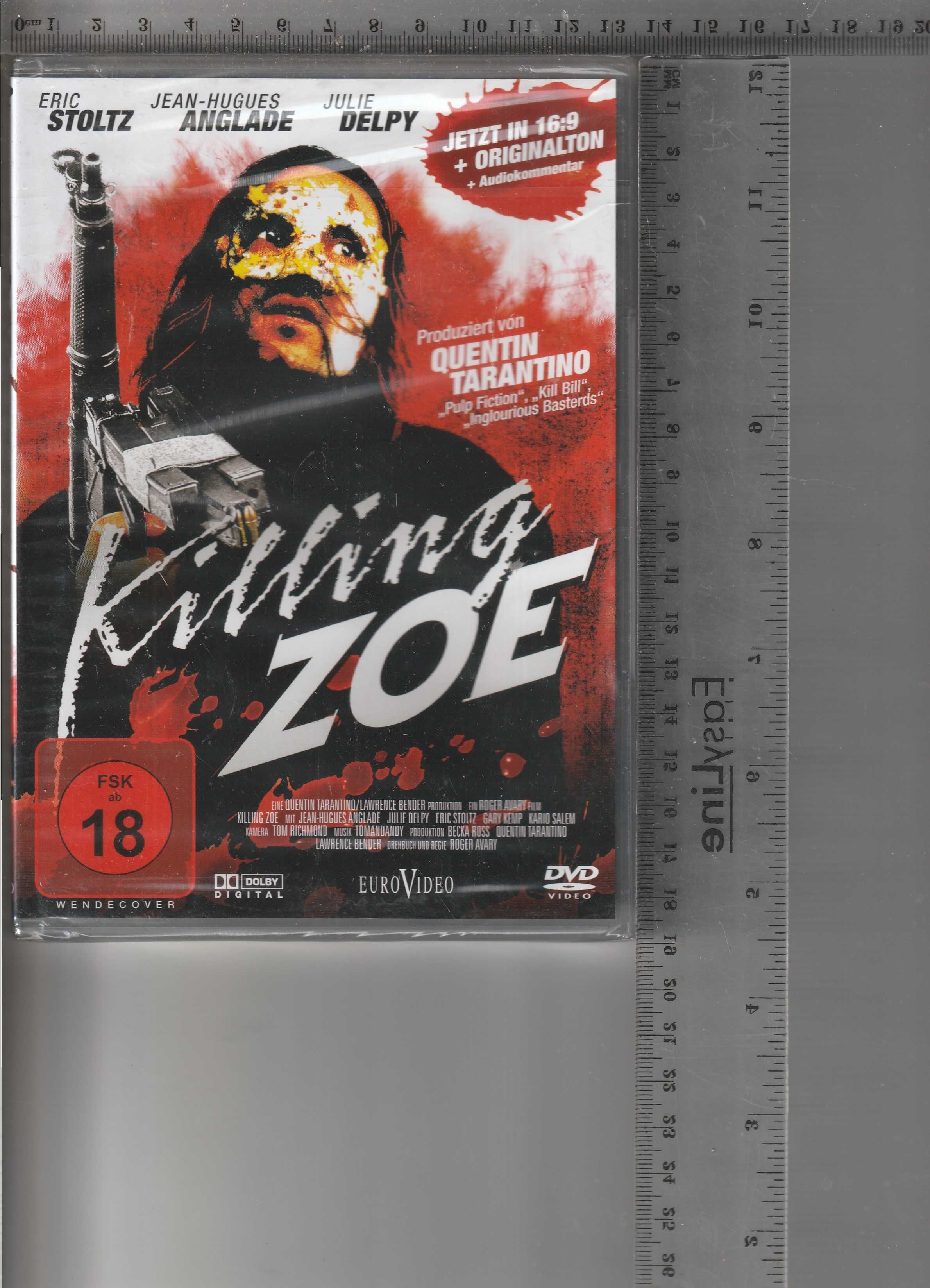Killing Zoe Tarantino DVD