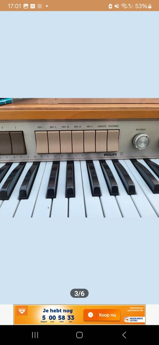 Philips philicorda gm752
