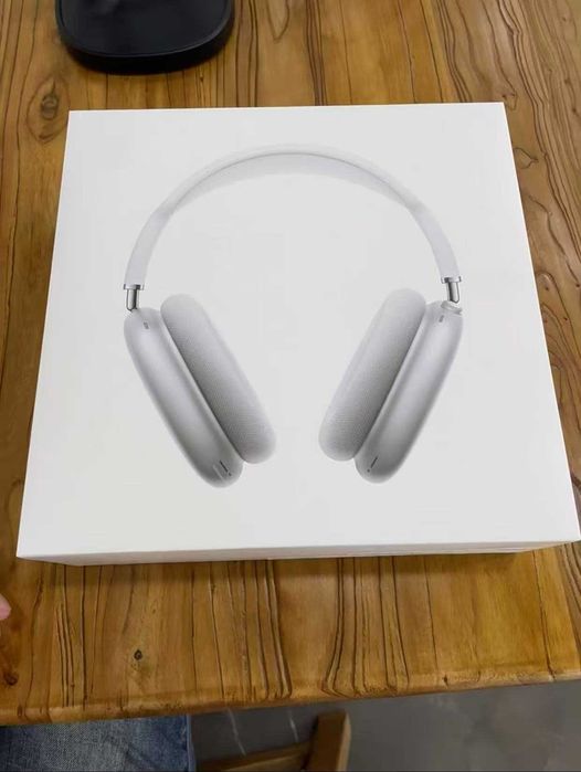 NOWE AppleMax Silver|Słuchawki z ANC nieużywane