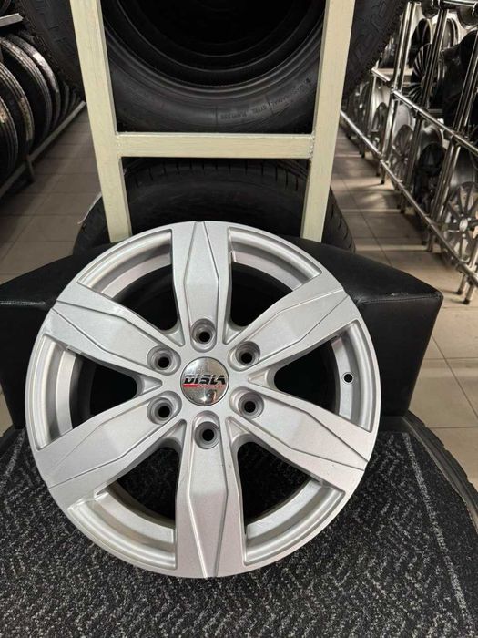 Титанові диски R16 6*130 7.0J ET55 DIA84.1 1400kg 628 S VANLINE DISLA