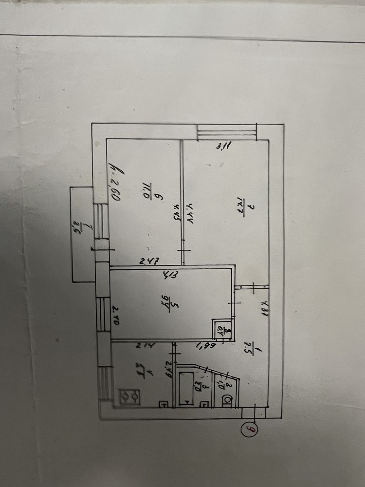 Продам 3-х кімнатну квартиру в центрі міста з автономним опаленням